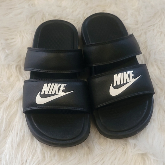 Nike | Shoes | Nike Double Band Slides | Poshmark